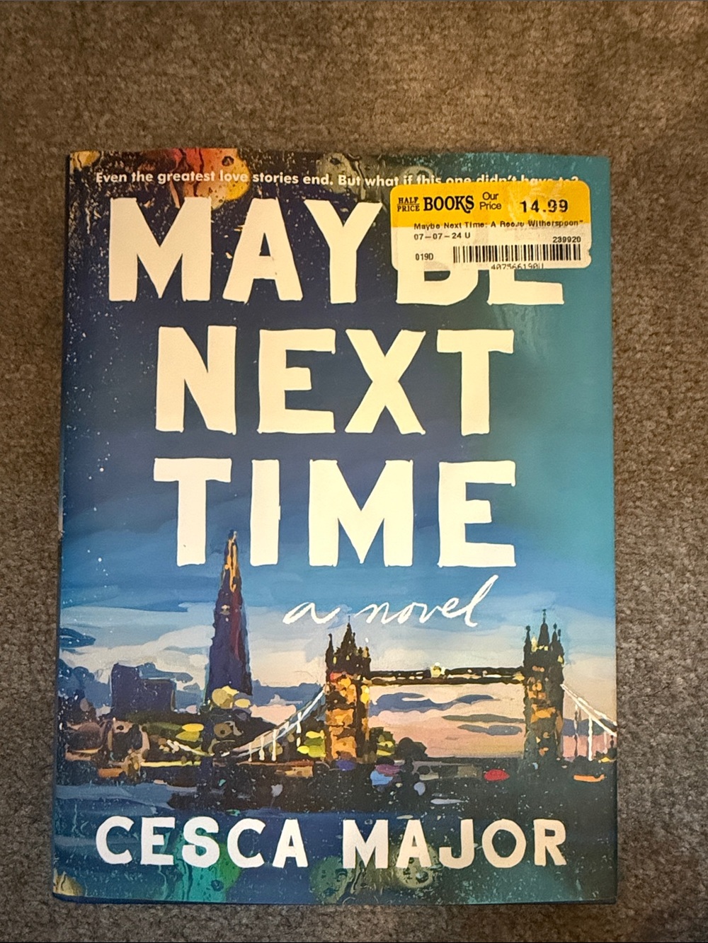 Maybe Next Time by Cesca Major - Blue Cover Novel